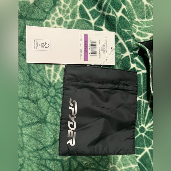 Spyder Snap Lounge Fleece Pullover- Verdant Green Sz XXL Unisex NWT - Picture 12 of 16